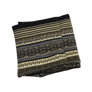 Urban Outfitters Carnival Brow Pattern Infinity Scarf Cozycore